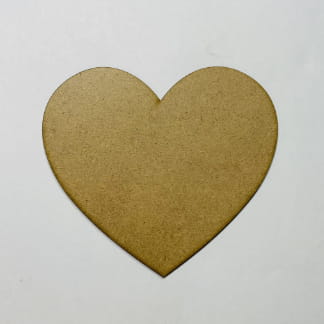 Laser Cut Unfinished Heart Shape Wood Cutout Free Vector