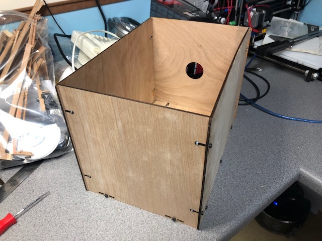 Laser Cut Simple Storage Box DXF File