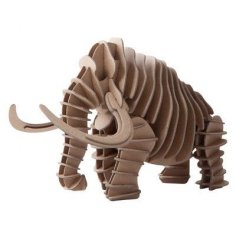 Mammoth 3D Puzzle Free Vector