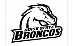 Boise State Broncos dxf File