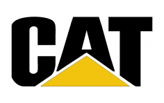 Caterpillar Cat Logo dxf File