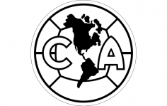 Ca (Club America) dxf File