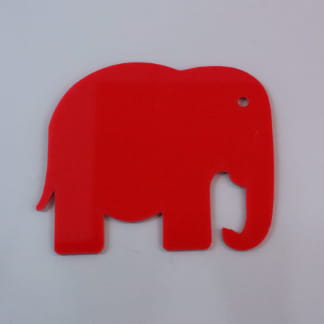 Elephant Cut Out Elephant Shape Laser Cut Free Vector