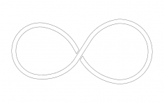 Infinity Symbol dxf File
