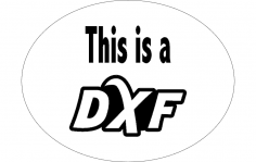 This is a dxf File