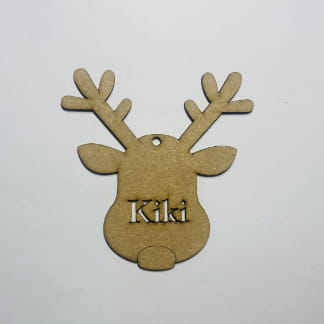 DIY BOY Christmas Ornament Coloring Kit Personalized Family Kid Activity  Laser Cut Keepsake Custom Snow Man Reindeer Globe Tree Markers