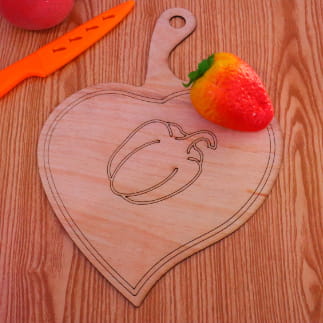 Personalised Wooden Chopping Board - The Medal Box Company