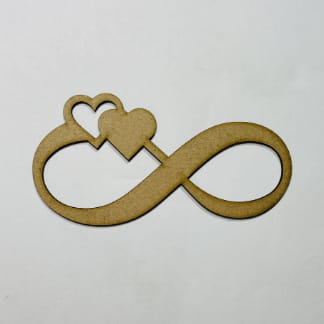Laser Cut Wood Infinity Heart Craft Shape Cutout Free Vector