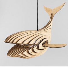Whale Lamp 4mm-new dxf File