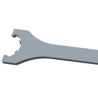 Wrench Holder 16 Tool Rack DXF file - StepFIVE40 DXF Files