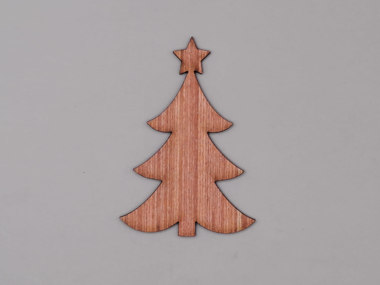 Laser Cut Wooden Christmas Tree Craft Blank Decoration Free Vector cdr