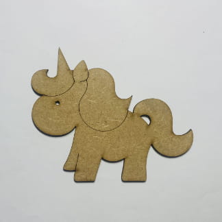 Licorne drole / Funny unicorn laser cut file svg