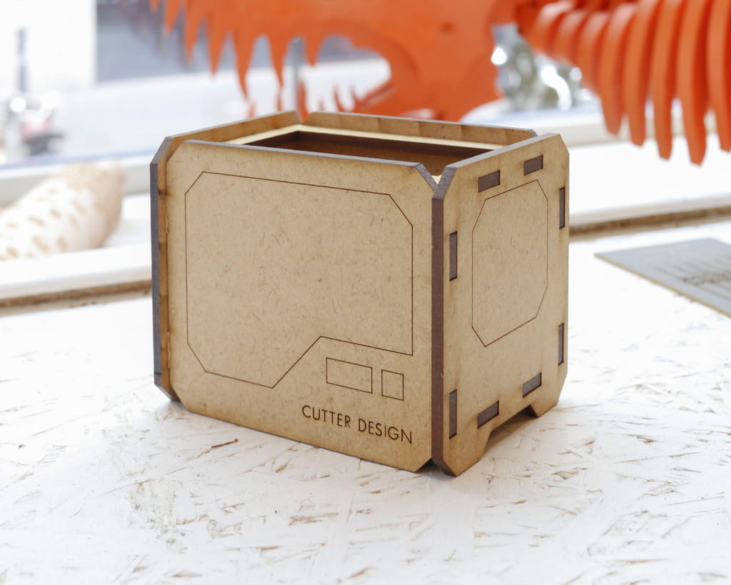 Laser Cut 3D Printer Miniature Makerbot Free Vector