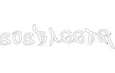 808 Bagger dxf File