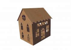 Laser Cut Dollhouse (188) Files Free Download 