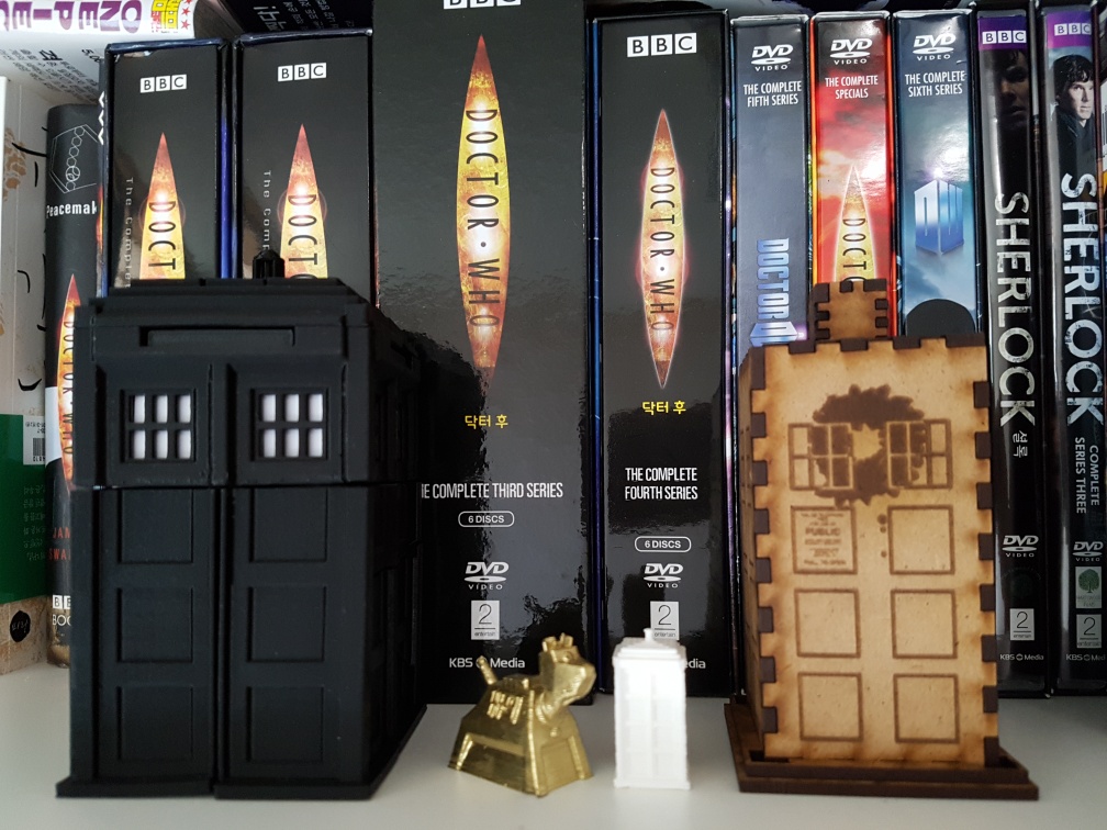 Laser Cut Doctor Who Tardis Christmas